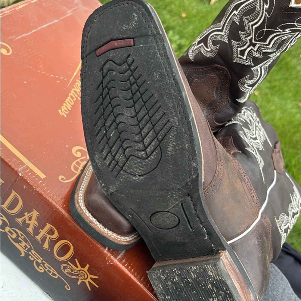 Dark Brown Western Boots